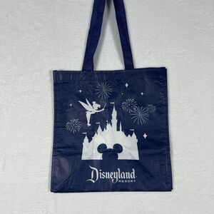 Disney Parks Reusable Tote Bag Navy Disneyland Walt Disney World Tinker Bell